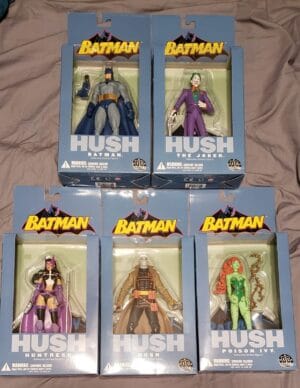 DC DIRECT BATMAN: HUSH: SERIES 1: Complete 5 Figure Set MIB