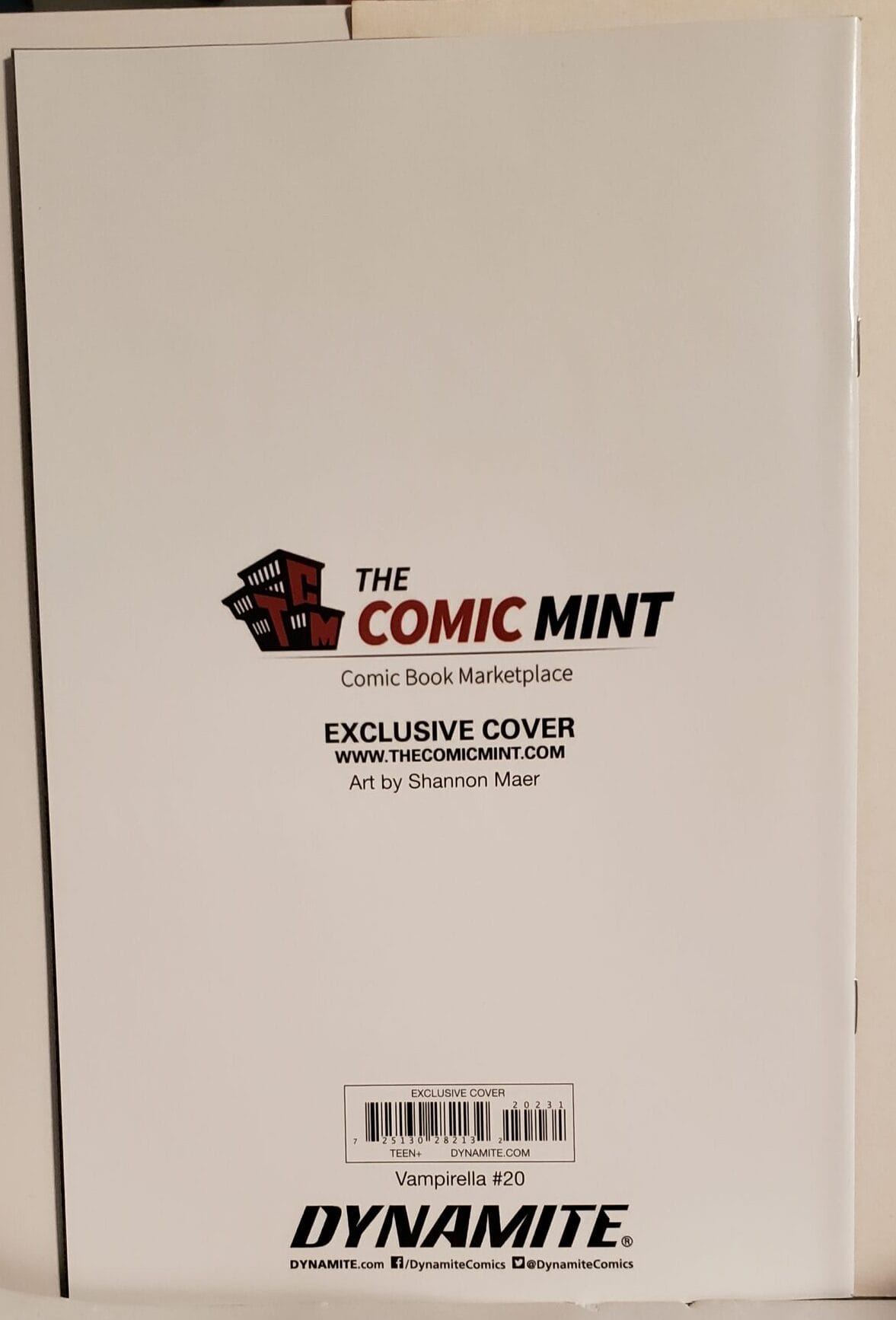 Vampirella #20N Shannon Maer Variant Virgin Cover - Image 3