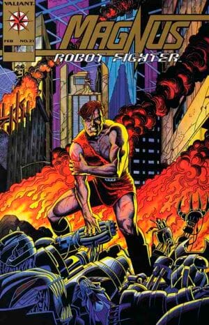 Magnus Robot Fighter (Valiant) #21/GO (NM)