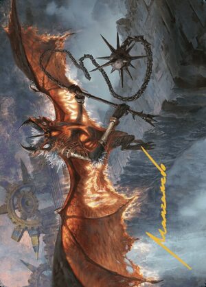 Bloodletter of Aclazotz Art Token // Bloodletter of Aclazotz Art Back Token