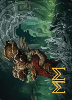 Tendril of the Mycotyrant Art Token // Tendril of the Mycotyrant Art Back Token