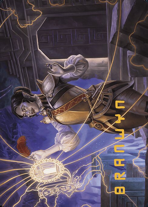 Amalia Benavides Aguirre Art Token // Amalia Benavides Aguirre Art Back Token