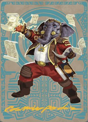 Quintorius Kand Art Token // Quintorius Kand Art Back Token