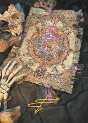 Map Art Token // Map Art Back Token