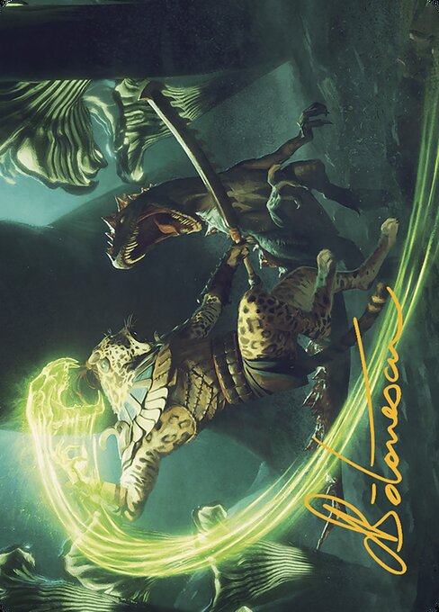 Contest of Claws Art Token // Contest of Claws Art Back Token