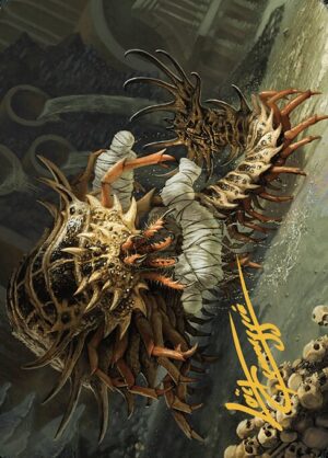 Rot Farm Mortipede Art Token // Rot Farm Mortipede Art Back Token