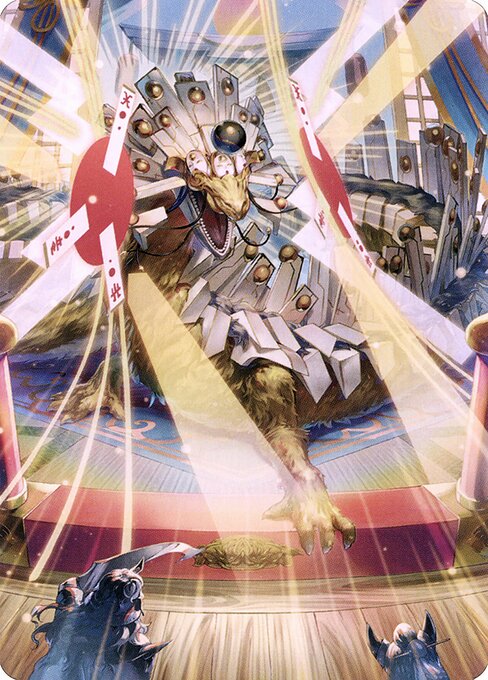 Spirit-Sister's Call Art Token // Spirit-Sister's Call Art Back Token