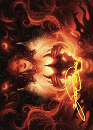 Witch's Mark Art Token // Witch's Mark Art Back Token