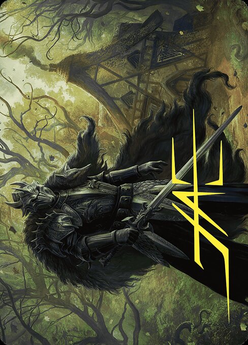 Agatha's Champion Art Token // Agatha's Champion Art Back Token