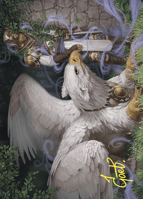 Dutiful Griffin Art Token // Dutiful Griffin Art Back Token