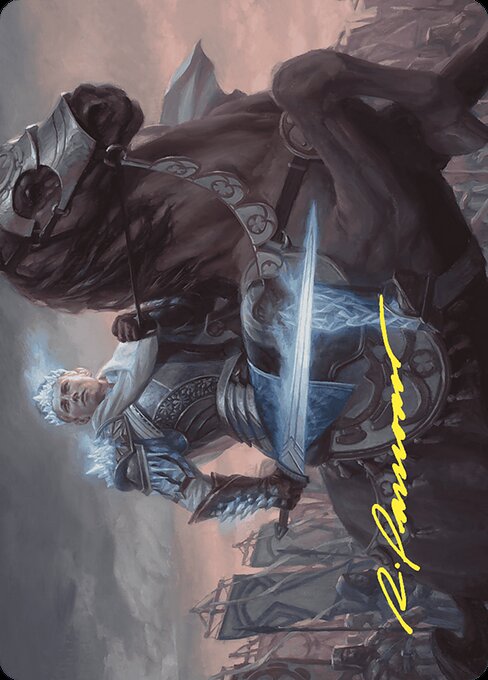 Will, Scion of Peace Art Token // Will, Scion of Peace Art Back Token