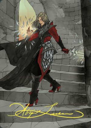 Rowan, Scion of War Art Token // Rowan, Scion of War Art Back Token