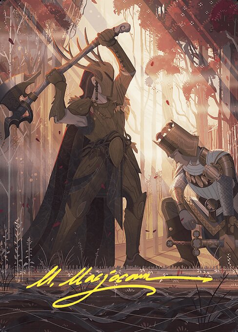 Karmic Justice Art Token // Karmic Justice Art Back Token