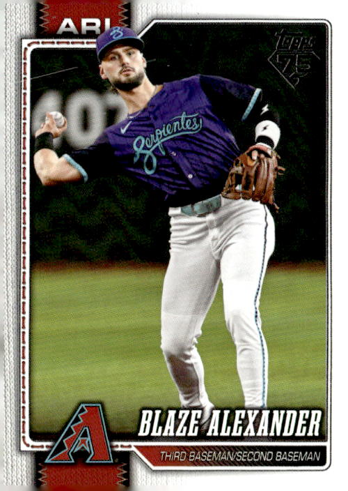 2026 Topps #6 Blaze Alexander