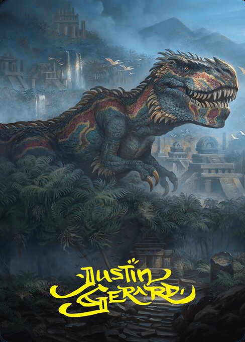 Ghalta, Primal Hunger Art Token // Ghalta, Primal Hunger Art Back Token