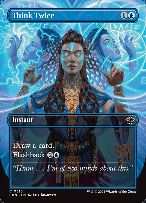 Think Twice (Foil)