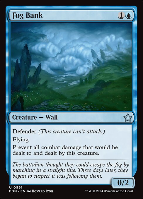 Fog Bank (Foil)