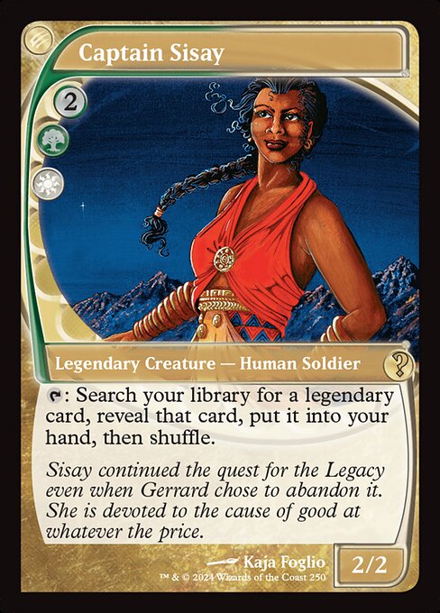 Captain Sisay (Foil)